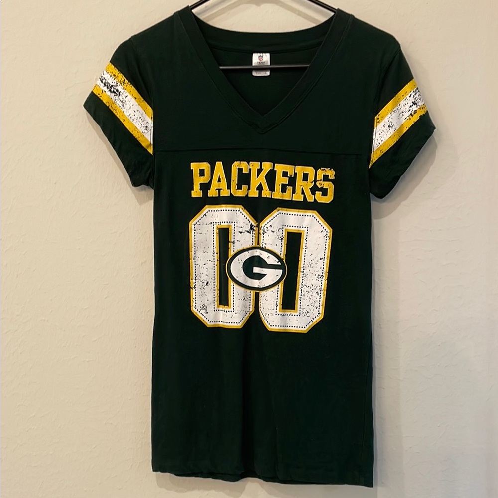 NFL Team Apparel Dark Green Shirt